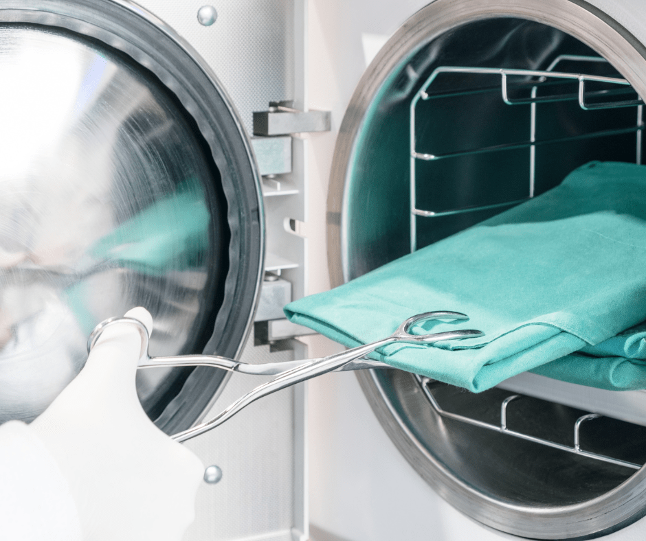 safety removal of items from autoclave
